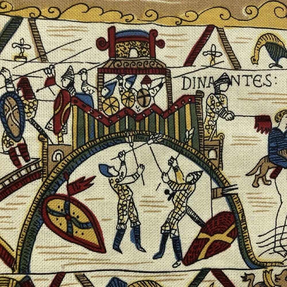 TELLE DU CONQUEST DITE‎ Tapisserie De La Reine 28